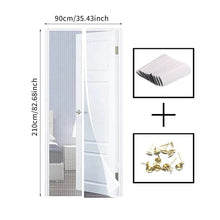 Load image into Gallery viewer, No Punching Magnetic Screen Door Curtain AntiMosquito Insect Fly Bug Household Ventilation Door Curtain For Kitchen Indoor Living Room Baby Care
