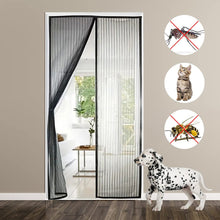 Load image into Gallery viewer, No Punching Magnetic Screen Door Curtain AntiMosquito Insect Fly Bug Household Ventilation Door Curtain For Kitchen Indoor Living Room Baby Care
