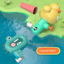 Load image into Gallery viewer, Summer Cartoon Duck Dinosaur Giraffe Kids Spray Water Fights Water Toys Beach Swimming Pool Play Gift Outdoor Toys Prank Toy
