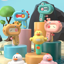 Load image into Gallery viewer, Summer Cartoon Duck Dinosaur Giraffe Kids Spray Water Fights Water Toys Beach Swimming Pool Play Gift Outdoor Toys Prank Toy
