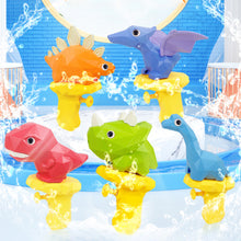 Load image into Gallery viewer, Summer Cartoon Duck Dinosaur Giraffe Kids Spray Water Fights Water Toys Beach Swimming Pool Play Gift Outdoor Toys Prank Toy
