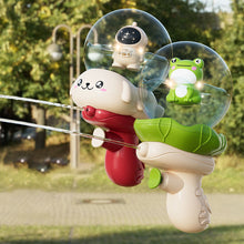 Load image into Gallery viewer, Kids Summer Spray Water Toy With Light Game Frog Spaceman Bath Toys For Boys Girls Outdoor Beach Pool Toys Gift Water Fights
