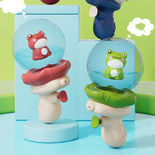 Load image into Gallery viewer, Kids Summer Spray Water Toy With Light Game Frog Spaceman Bath Toys For Boys Girls Outdoor Beach Pool Toys Gift Water Fights
