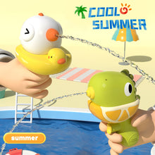 Load image into Gallery viewer, Mini Cartoon Animal Children Pressure Water Spray Toy Baby Bath Toy Fight Tool Toy Kid Gift Water Fights Beach Pool Toys
