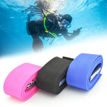 Load image into Gallery viewer, 1.3/1.5/1.9M Diving Weight Belt Stainless Steel Quick Release Configured With Lead Buckle Storage Bag Diving Equipment
