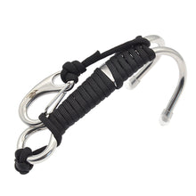 Load image into Gallery viewer, 316 Stainless Steel Double Head Diving Hook Strong Durable Double Flow Hook Fluorescent Parachute Maintain Body Stability And Balance Diving Safety Accessories
