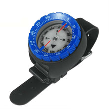 Load image into Gallery viewer, Outdoor Professional Diving Luminous Compass Strap Strong Magnetic 50M Waterproof Watch Diving Compass

