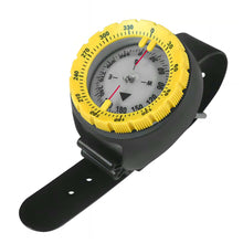 Load image into Gallery viewer, Outdoor Professional Diving Luminous Compass Strap Strong Magnetic 50M Waterproof Watch Diving Compass
