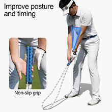 Load image into Gallery viewer, 1PC Golf Power Swing Rope Increase Energy Master The Rhythm Improve Swing Speed Indoor And Outdoor Golf Training Supplies
