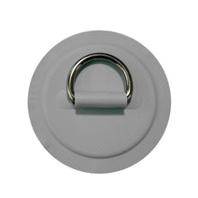 Load image into Gallery viewer, PVC Surfboard Dinghy Boat Patch Stainless Steel D Ring Deck Rigging Rope Ring Buckle Kayaking Inflatable Boat Accessories

