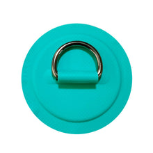 Load image into Gallery viewer, PVC Surfboard Dinghy Boat Patch Stainless Steel D Ring Deck Rigging Rope Ring Buckle Kayaking Inflatable Boat Accessories
