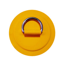 Load image into Gallery viewer, PVC Surfboard Dinghy Boat Patch Stainless Steel D Ring Deck Rigging Rope Ring Buckle Kayaking Inflatable Boat Accessories
