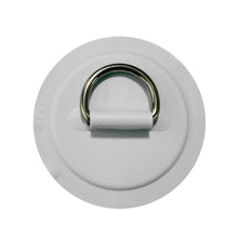 Load image into Gallery viewer, PVC Surfboard Dinghy Boat Patch Stainless Steel D Ring Deck Rigging Rope Ring Buckle Kayaking Inflatable Boat Accessories
