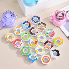 Load image into Gallery viewer, 600ML Fun Sippy Bottle With 0 Sugar 0 Calorie Fruit Scent Ring Two-Color Gradient Sports Fragrance Bottle
