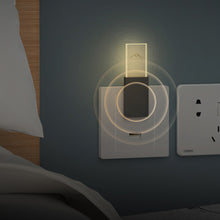 Load image into Gallery viewer, 1PC PMMA Small Ice Brick Ultrasonic Mosquito Repellent Night Light Household Physical Electronic Insect And Mouse Repellent Device
