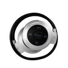 Load image into Gallery viewer, Mini Wireless Bluetooth Headphones Insert TF Card FM Radio Foldable Headsets Sports Stereo Headphones
