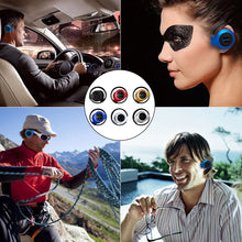 Load image into Gallery viewer, Mini Wireless Bluetooth Headphones Insert TF Card FM Radio Foldable Headsets Sports Stereo Headphones
