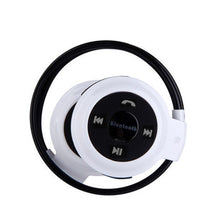 Load image into Gallery viewer, Mini Wireless Bluetooth Headphones Insert TF Card FM Radio Foldable Headsets Sports Stereo Headphones
