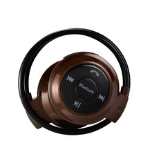 Load image into Gallery viewer, Mini Wireless Bluetooth Headphones Insert TF Card FM Radio Foldable Headsets Sports Stereo Headphones
