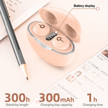 Load image into Gallery viewer, Mini Wireless Bluetooth Sleep Headphones In-Ear Noise Cancelling Ultra Long Endurance Headphones With Digital Display
