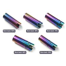Load image into Gallery viewer, 1PC Color Bore Back Heat Dissipation Cylinder Toy Gun Stainless Steel Air Cylinder Modification Accessories For Jinming Exciting LDX Fine Strike SR16 Sima
