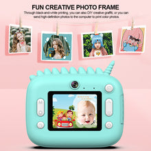 Load image into Gallery viewer, Children's Intelligent Thermal Printing Camera HD Dual Large Screen 4000W Digital Camera Unicorn Instant Camera
