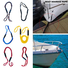 Load image into Gallery viewer, 1.2m/3.3ft Boat Dock Lines Cords Docking Rope for Kayak Watercraft Jet Ski Pontoon Canoe Power Boat Mooring Rope Accessories
