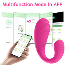 Load image into Gallery viewer, APP Controls The Stimulation Vibration Female Masturbation Flirtation Remote Control Invisible Wearable Jump Egg
