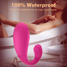 Load image into Gallery viewer, APP Controls The Stimulation Vibration Female Masturbation Flirtation Remote Control Invisible Wearable Jump Egg
