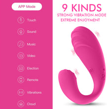 Load image into Gallery viewer, APP Controls The Stimulation Vibration Female Masturbation Flirtation Remote Control Invisible Wearable Jump Egg
