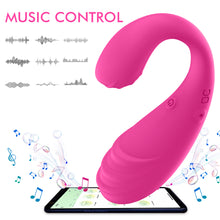 Load image into Gallery viewer, APP Controls The Stimulation Vibration Female Masturbation Flirtation Remote Control Invisible Wearable Jump Egg
