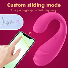 Load image into Gallery viewer, APP Controls The Stimulation Vibration Female Masturbation Flirtation Remote Control Invisible Wearable Jump Egg
