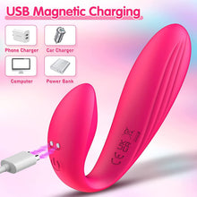 Load image into Gallery viewer, Adult Female Invisible Wearing Jump Egg APP Wireless Remote Control Masturbator Clitoral Double Vibration Vibrator Sex Toy
