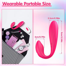 Load image into Gallery viewer, Adult Female Invisible Wearing Jump Egg APP Wireless Remote Control Masturbator Clitoral Double Vibration Vibrator Sex Toy
