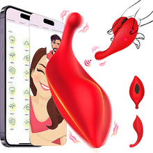 Load image into Gallery viewer, Wearing The Invisible Sucking Brush APP for Vibration Fun and Jumping Eggs Female Mastrubation Sex Toys

