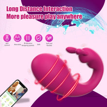 Load image into Gallery viewer, Rabbit Wireless Bluetooth Vibrator for Women G Spot Lower Stimulator Vagina Dildo Massager Jumping Eggs Sex Toys for Adult

