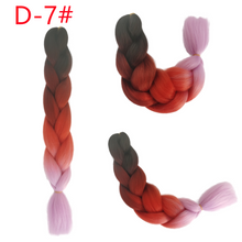 Load image into Gallery viewer, Elastic Hair Ties Jumbo Braid Hair Wig Dirty Braid Hair Rope for Girls Pigtails Long Wig Hair Rope Bows Hair Accessories
