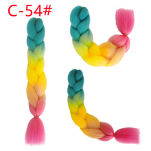 Load image into Gallery viewer, Hair Ties Elastic Jumbo Braid Hair Wig Hair Bands for Girls Pigtails Long Wig Hair Rope Bows Hair Accessories
