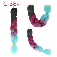 Load image into Gallery viewer, Hair Ties Elastic Jumbo Braid Hair Wig Hair Bands for Girls Pigtails Long Wig Hair Rope Bows Hair Accessories
