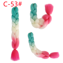Load image into Gallery viewer, Hair Ties Elastic Jumbo Braid Hair Wig Hair Bands for Girls Pigtails Long Wig Hair Rope Bows Hair Accessories

