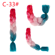 Load image into Gallery viewer, Hair Ties Elastic Jumbo Braid Hair Wig Hair Bands for Girls Pigtails Long Wig Hair Rope Bows Hair Accessories
