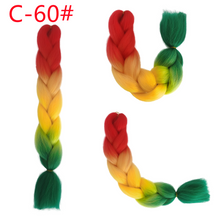 Load image into Gallery viewer, Hair Ties Elastic Jumbo Braid Hair Wig Hair Bands for Girls Pigtails Long Wig Hair Rope Bows Hair Accessories
