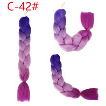Load image into Gallery viewer, Hair Ties Elastic Jumbo Braid Hair Wig Hair Bands for Girls Pigtails Long Wig Hair Rope Bows Hair Accessories
