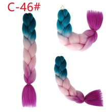 Load image into Gallery viewer, Hair Ties Elastic Jumbo Braid Hair Wig Hair Bands for Girls Pigtails Long Wig Hair Rope Bows Hair Accessories
