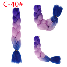 Load image into Gallery viewer, Hair Ties Elastic Jumbo Braid Hair Wig Hair Bands for Girls Pigtails Long Wig Hair Rope Bows Hair Accessories
