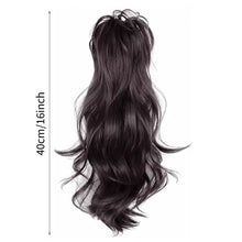 Load image into Gallery viewer, Horsetail Wig Female Simulation Hair Grab Clip Waterfall Half Tied Hair High Ponytail Wig Piece Fluffy Wig Ponytail Wig
