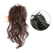 Load image into Gallery viewer, Wig Women's Long Hair Ponytail Grab Clip Large Wave Celebrity Natural High Ponytail Blossom Long Curly Hair Fake Ponytail Braid
