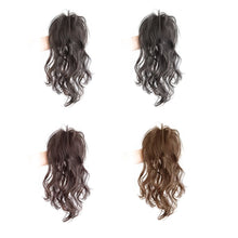 Load image into Gallery viewer, Wig Women's Long Hair Ponytail Grab Clip Large Wave Celebrity Natural High Ponytail Blossom Long Curly Hair Fake Ponytail Braid
