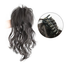 Load image into Gallery viewer, Wig Women's Long Hair Ponytail Grab Clip Large Wave Celebrity Natural High Ponytail Blossom Long Curly Hair Fake Ponytail Braid
