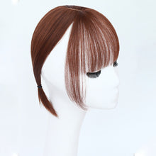Load image into Gallery viewer, Air Bangs Wig Piece Invisible High-temperature Silk Bangs Patch Wig for Girls with No Marks on The Top of The Head Hair Repair Wig
